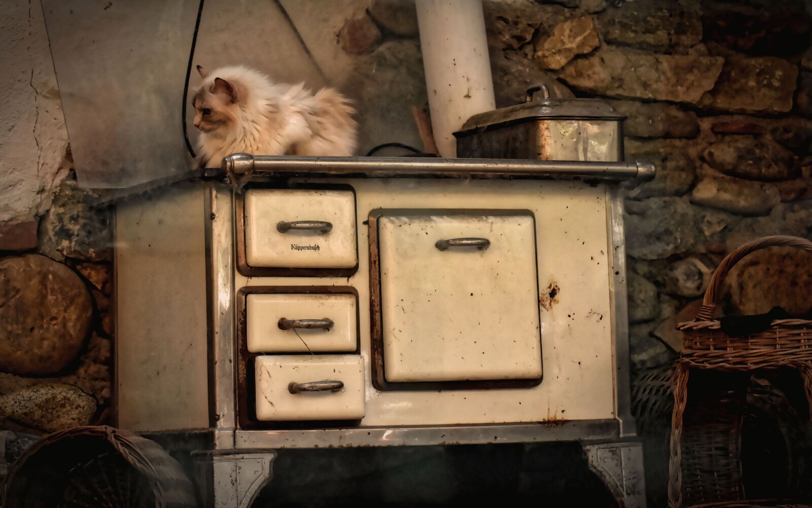 Nikon D7200 sample photo. Nostalgia, oven, old photography