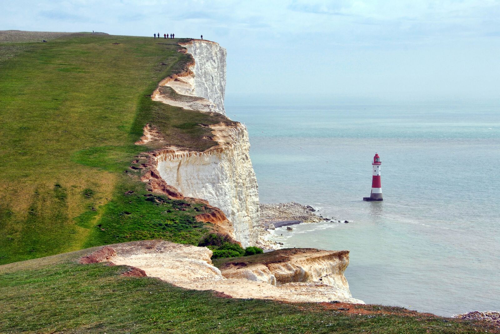 Nikon D200 sample photo. Beachy head, seven sisters photography