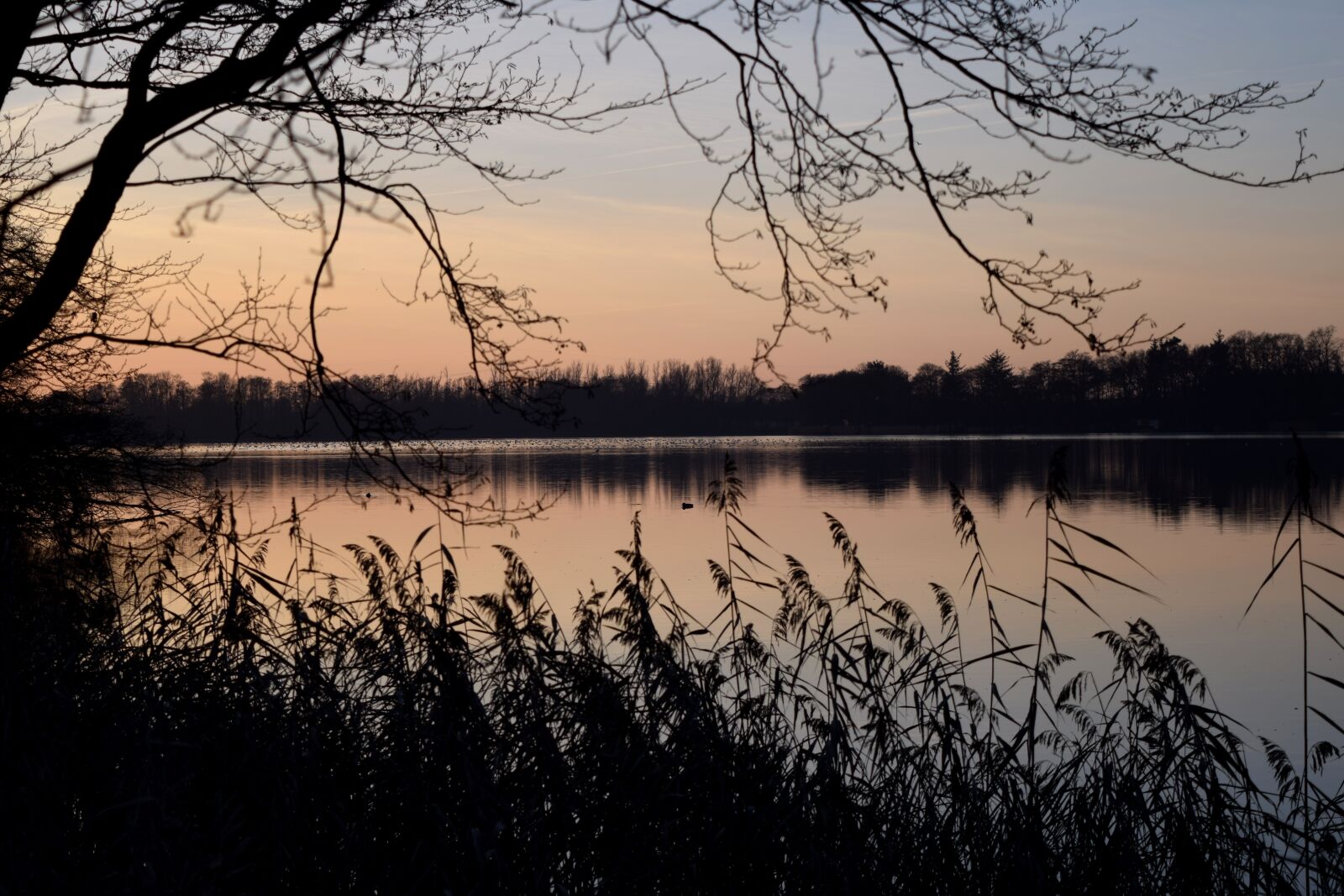 Nikon D5300 sample photo. Lake, afterglow, sunset photography