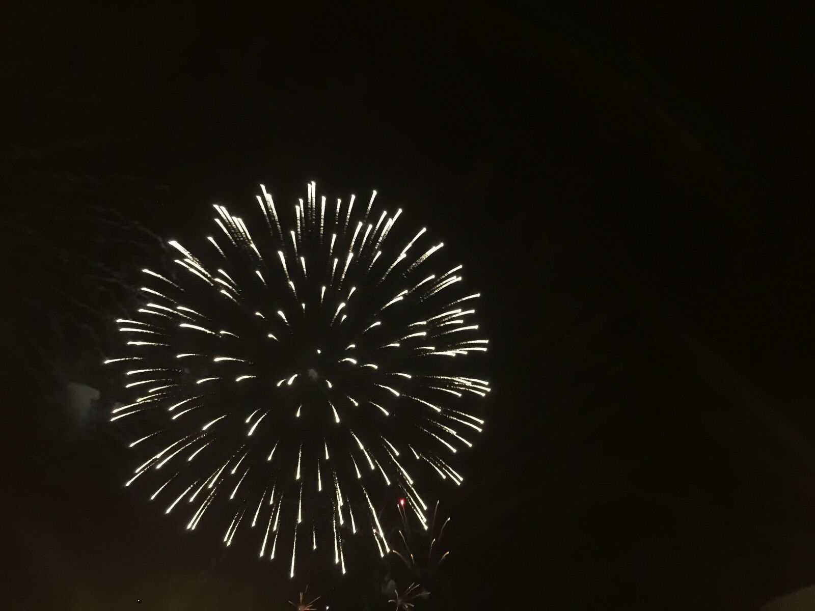 iPhone 6 Plus back camera 4.15mm f/2.2 sample photo. Firework, night, fireworks photography