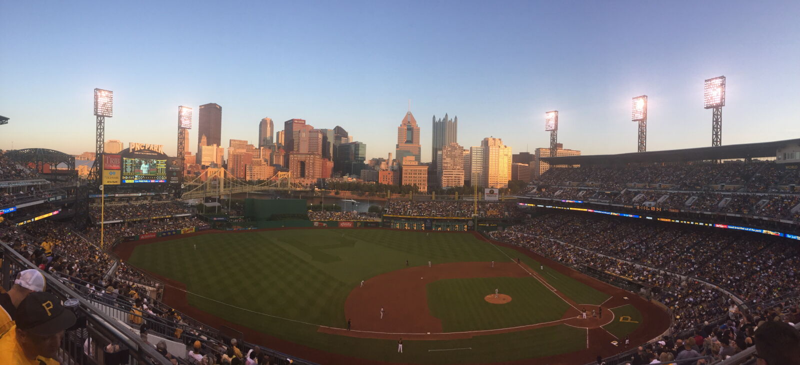 Apple iPhone 6 sample photo. Baseball, pittsburgh, stadium photography