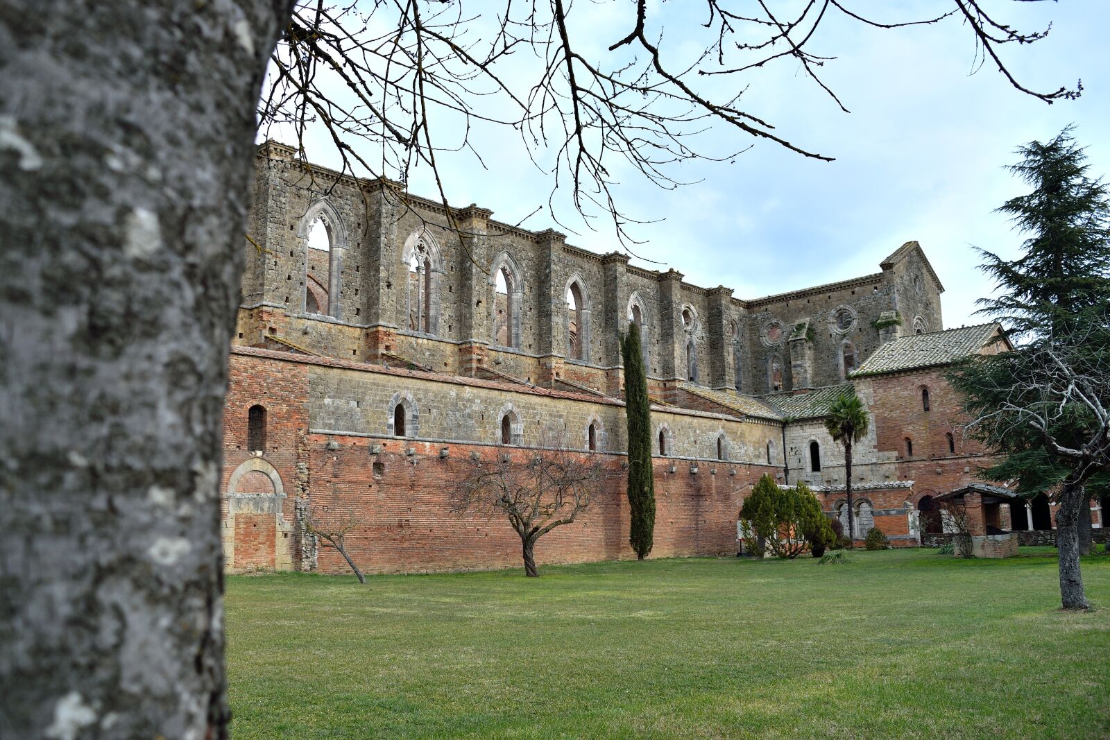 Nikon D3300 sample photo. Chiusdino, siena, abbey photography