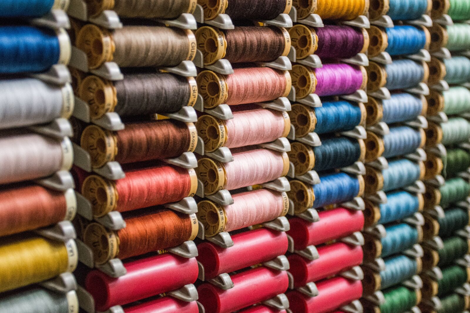 Nikon D7200 sample photo. Reels, threads, coil photography