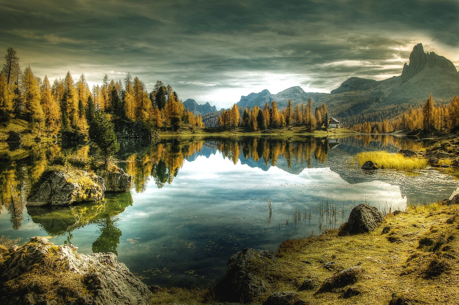Nikon D40 sample photo. Evening, bergsee, lago federa photography