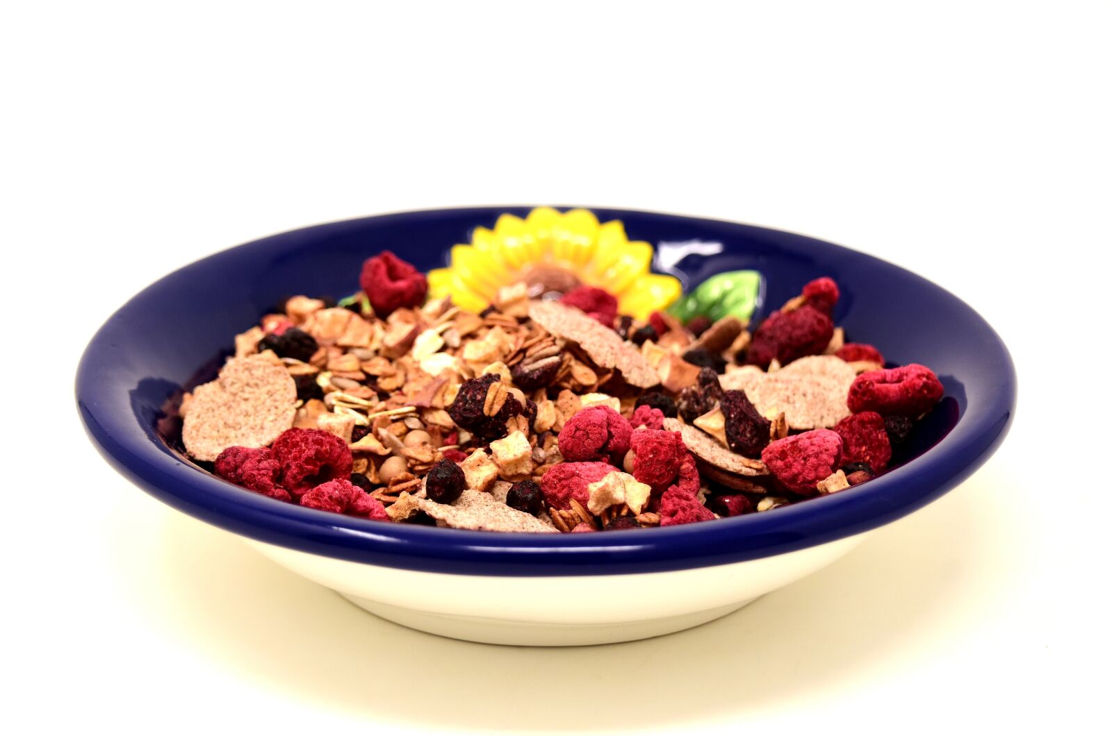Nikon D7200 sample photo. Muesli, bowl, cat photography
