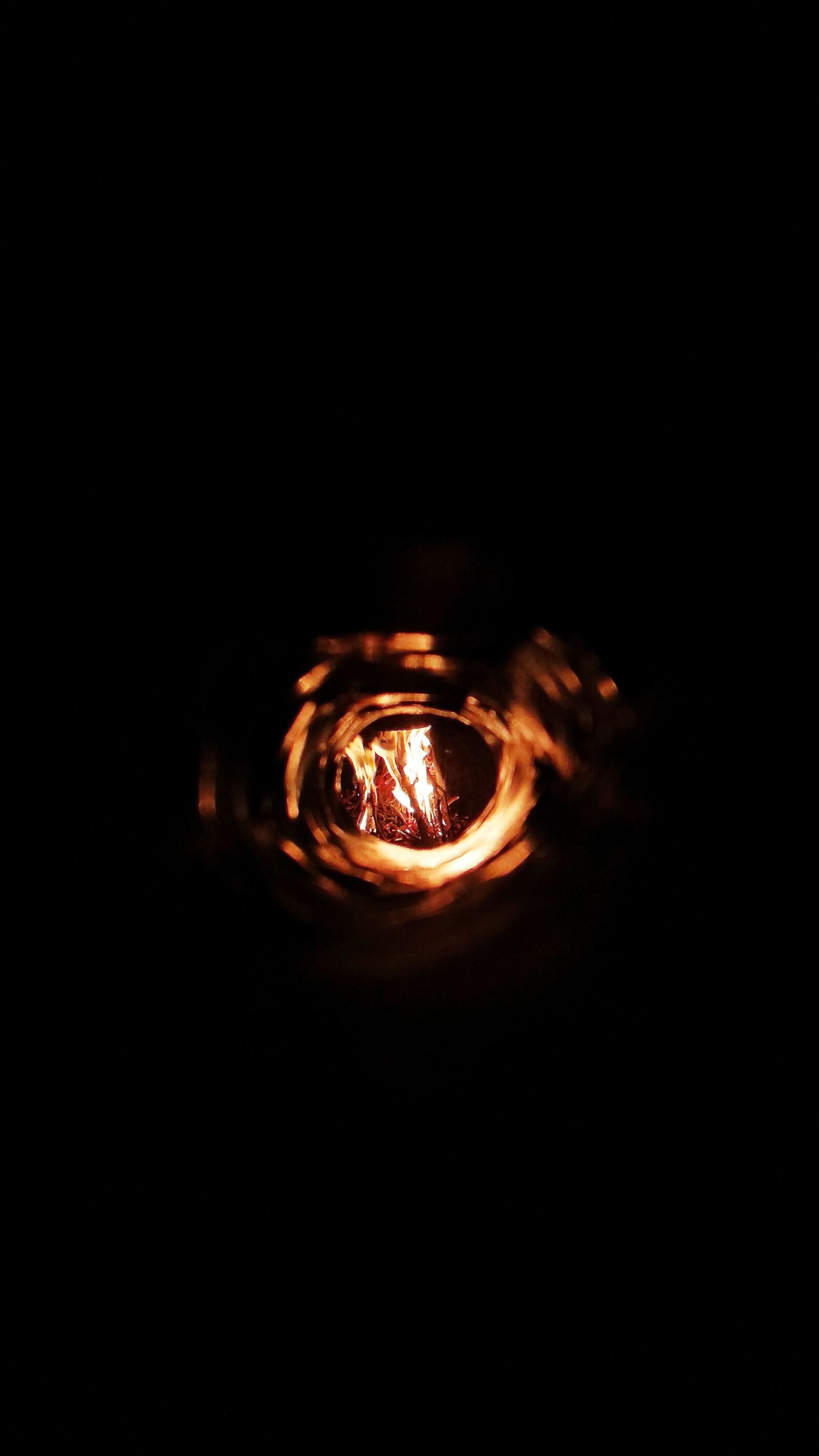 Xiaomi Redmi Note 5 sample photo. Fire, night, enlightenment photography