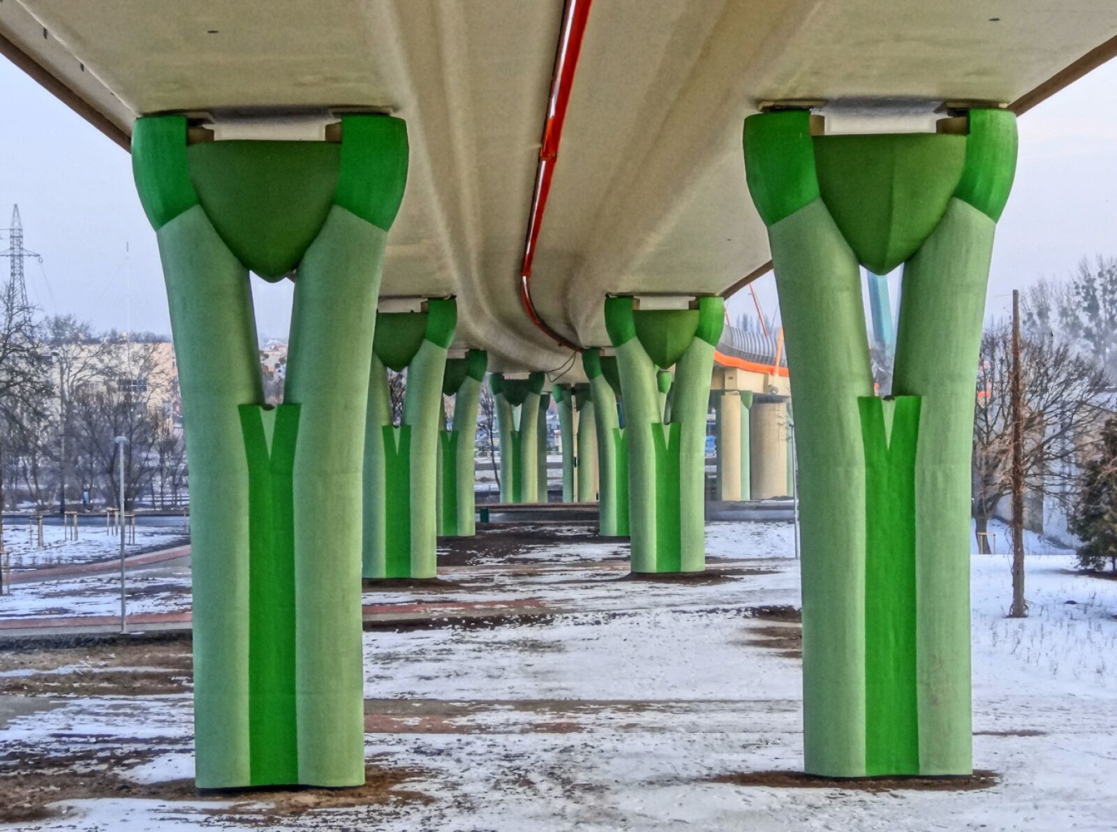 Sony Cyber-shot DSC-HX20V sample photo. University bridge, bydgoszcz, brda photography