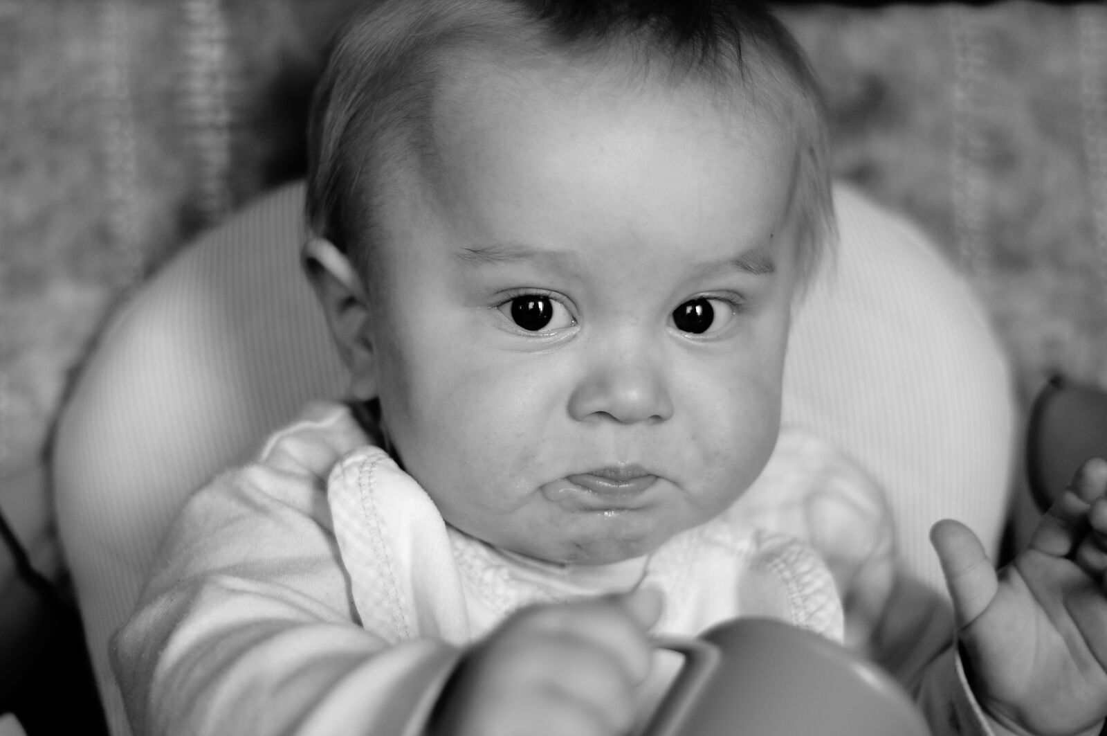 Nikon D90 sample photo. Child, angry, expression photography