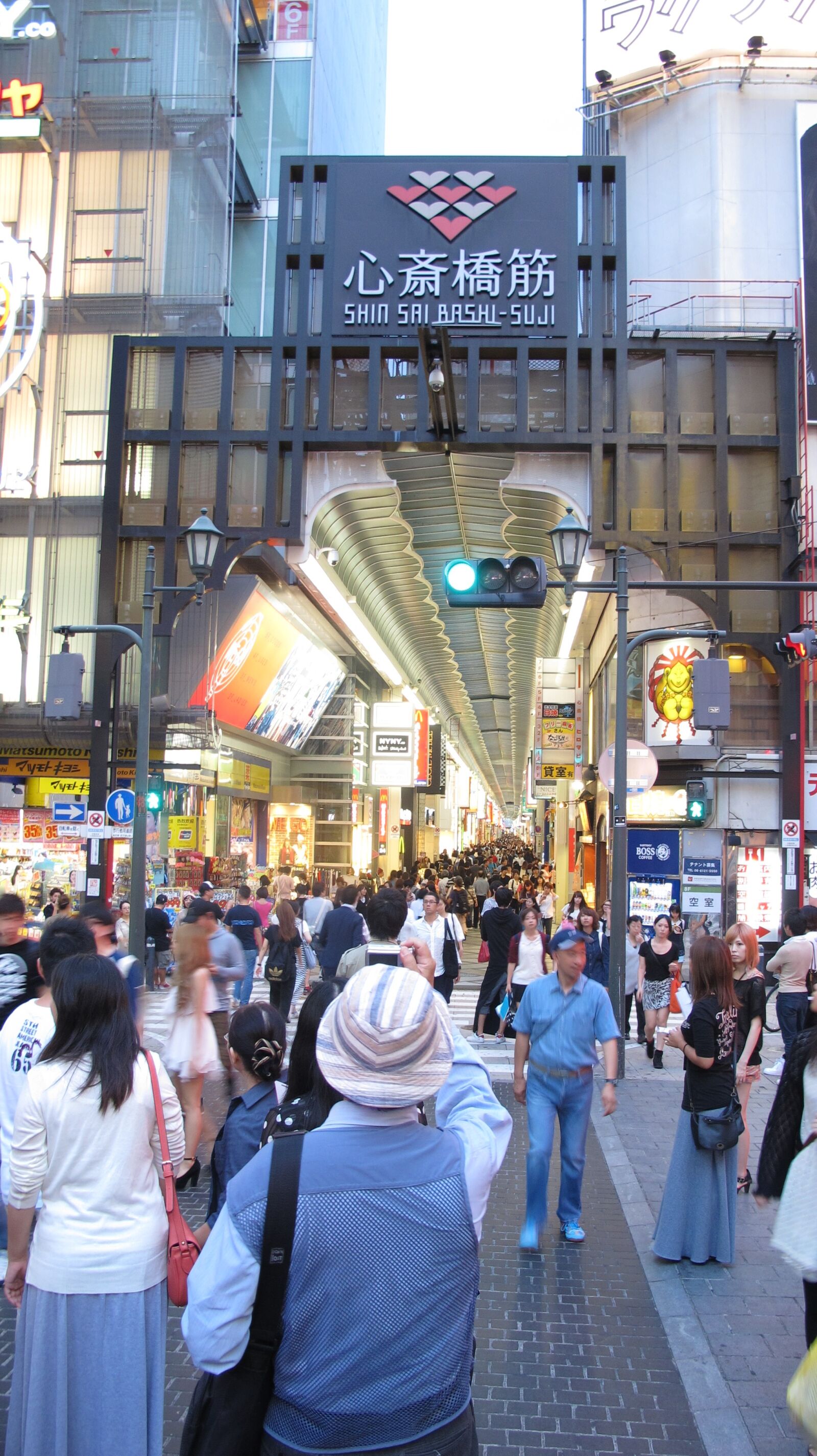 Canon PowerShot G12 sample photo. 心斎橋筋, 日本, 大阪 photography