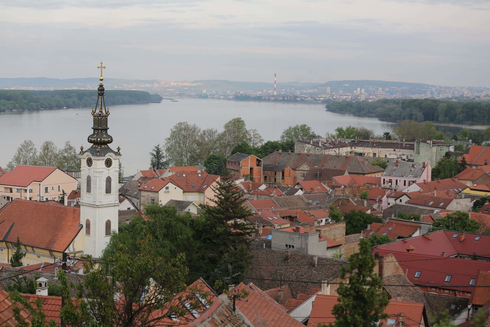 Canon EOS 5D Mark III sample photo. Town, panoramic, church tower photography