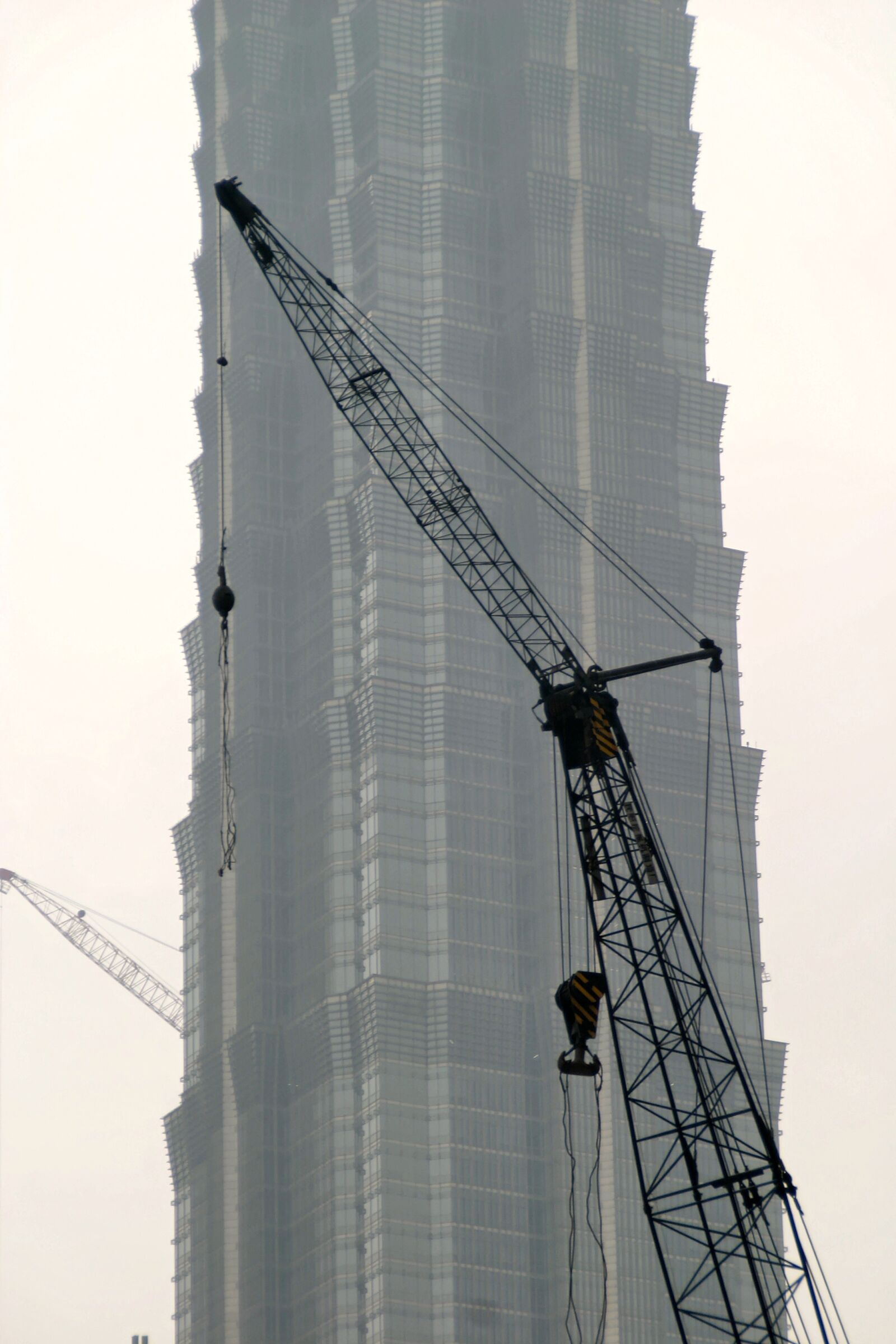 Canon EOS 10D sample photo. Crane, facade, glass photography
