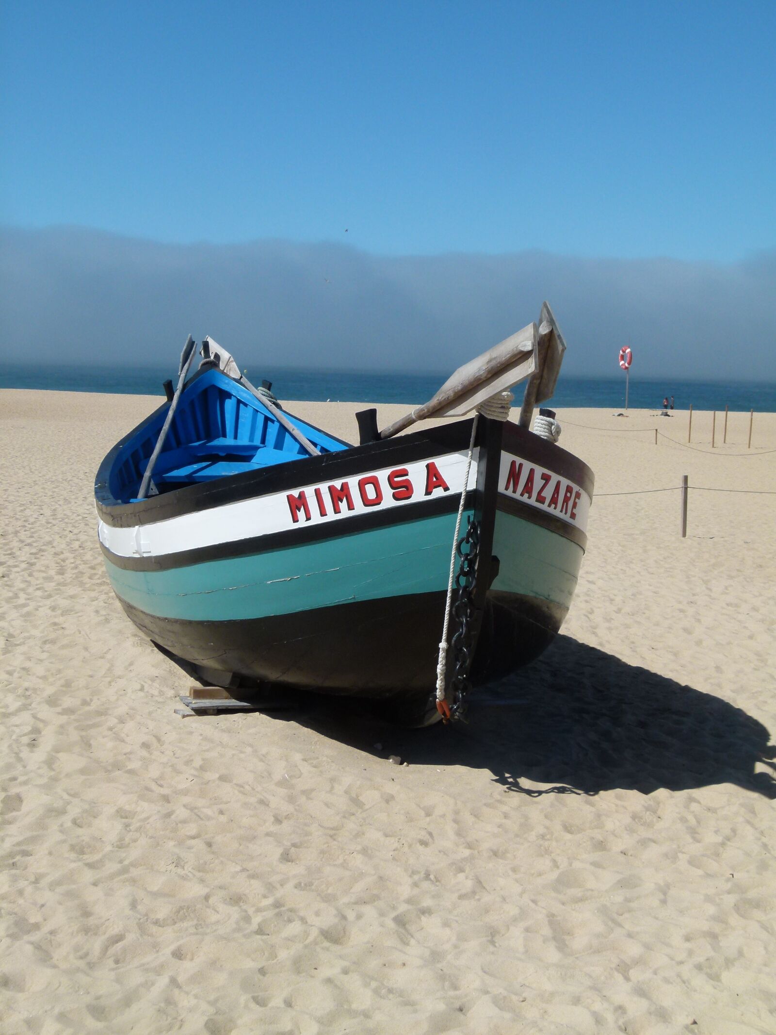 Panasonic Lumix DMC-FZ100 sample photo. Portugal, boat, beach photography