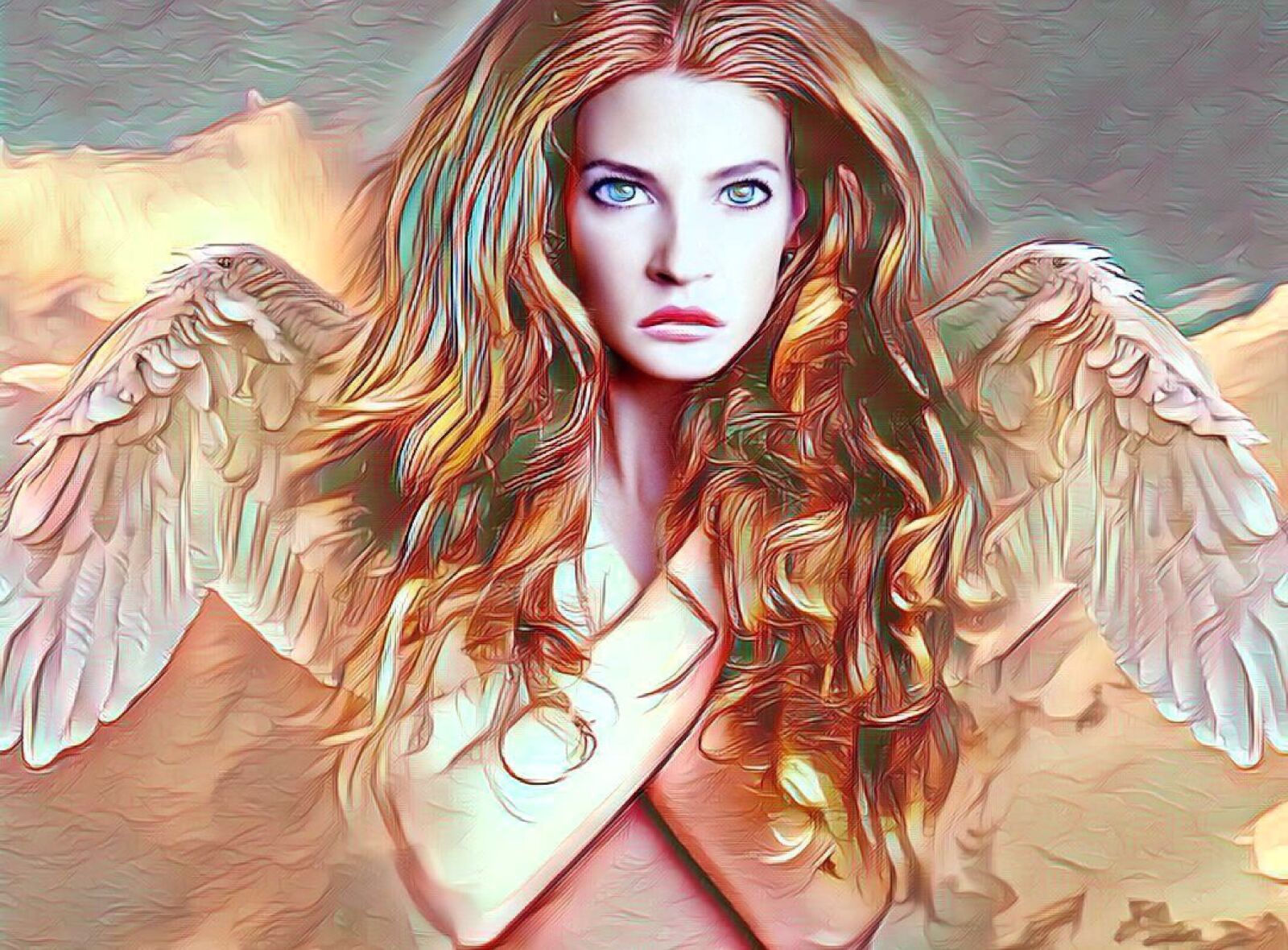 Nikon D700 sample photo. Angel, woman, beautiful photography