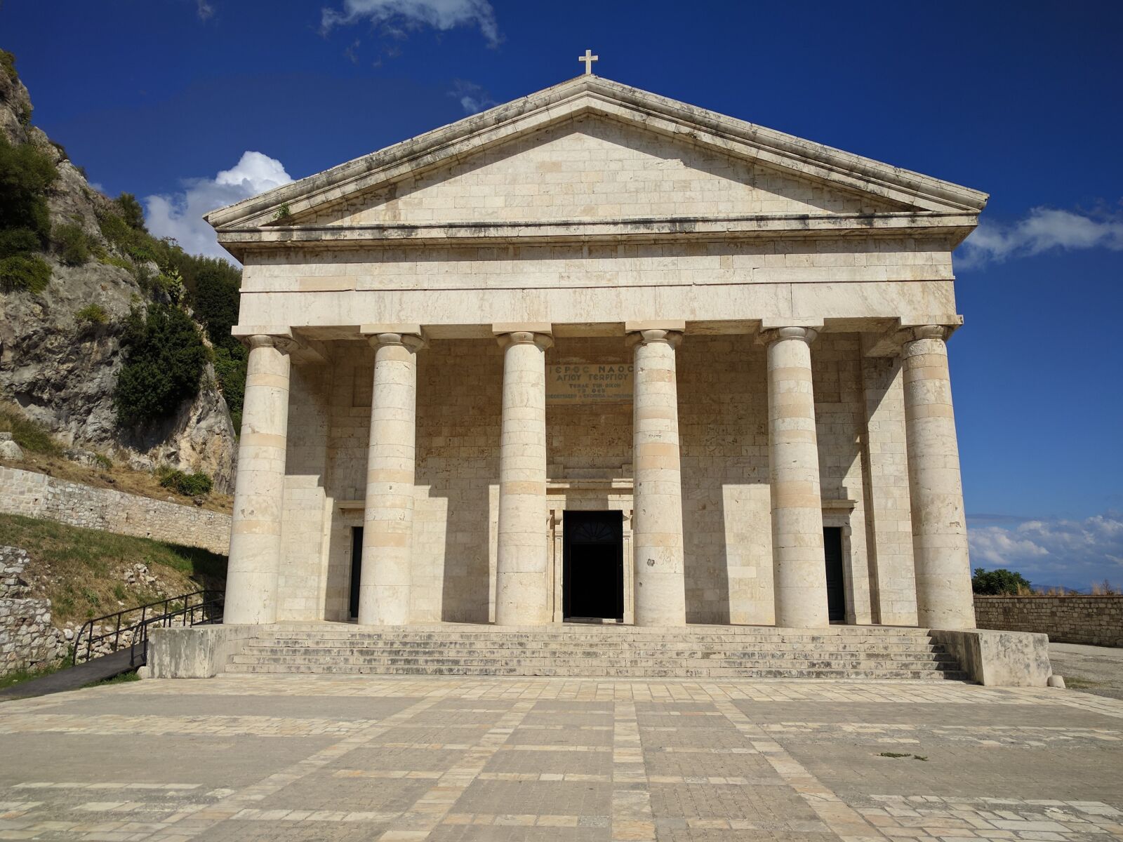 LG Nexus 5X sample photo. Corfu, temple, church photography