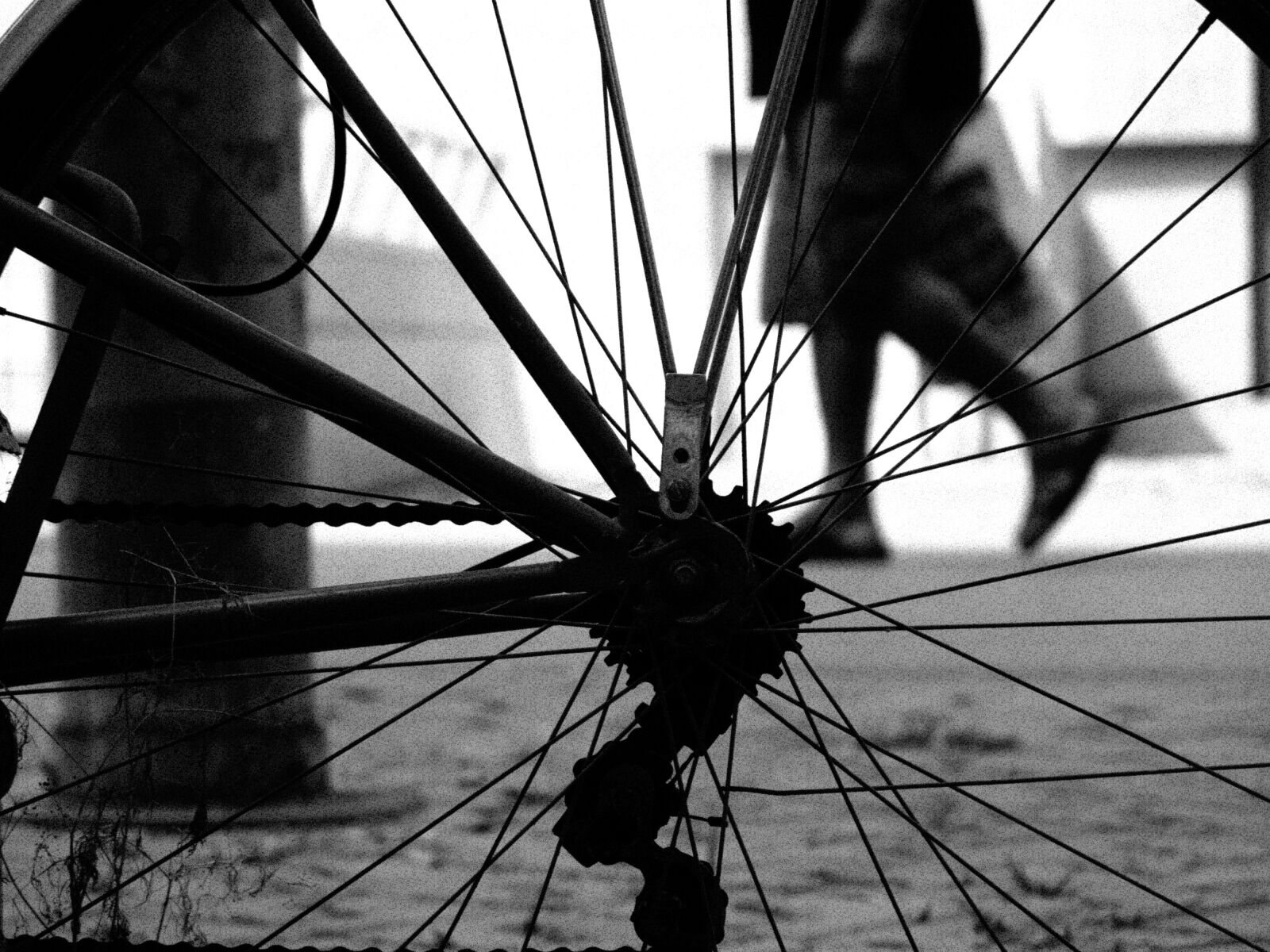 Canon PowerShot G15 sample photo. Barcelona, street, bicycle photography