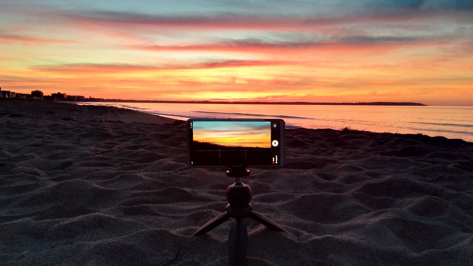 vivo X9 sample photo. Sunrise, beach, coast photography