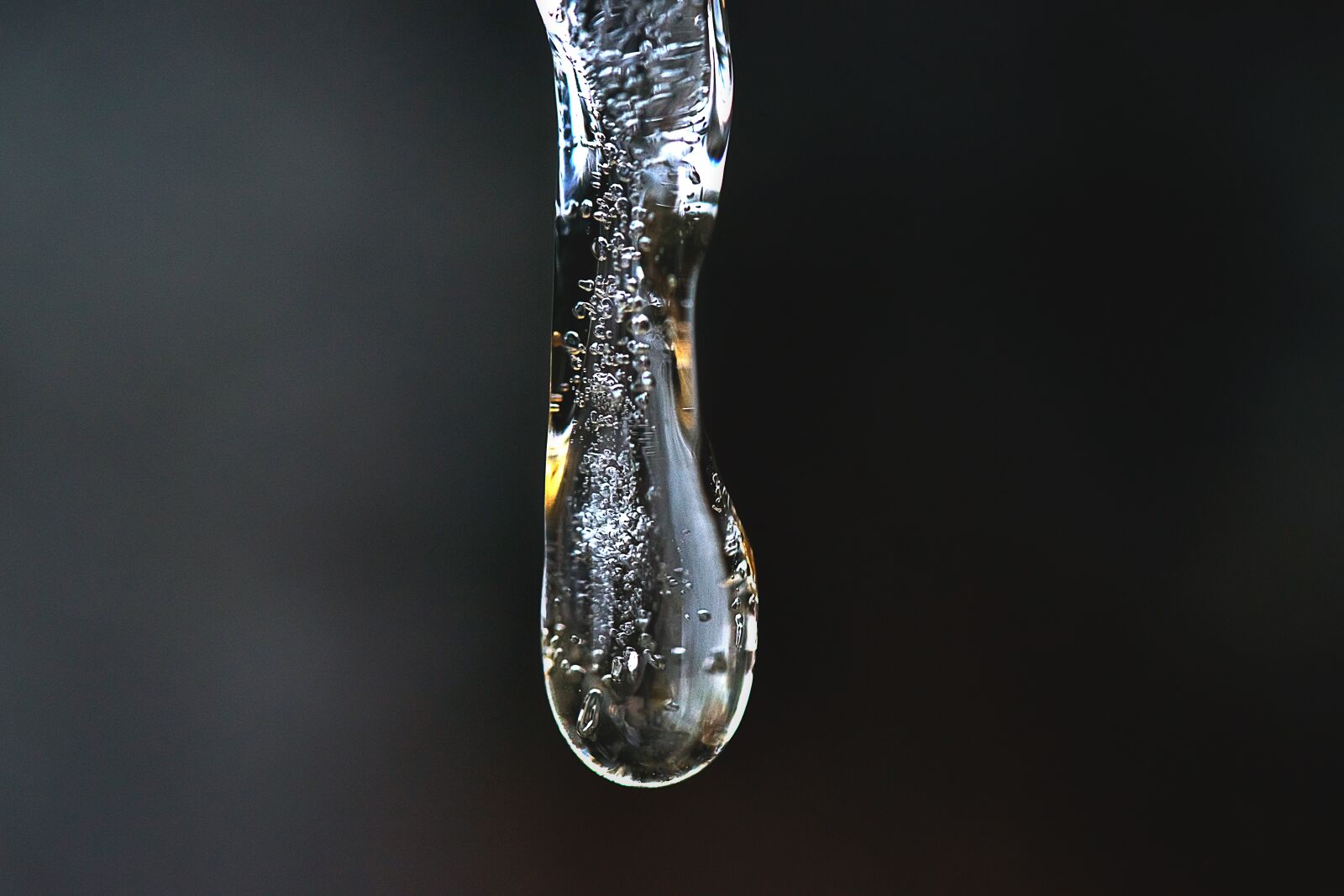 Nikon D3300 sample photo. Icicles, frozen, ice photography