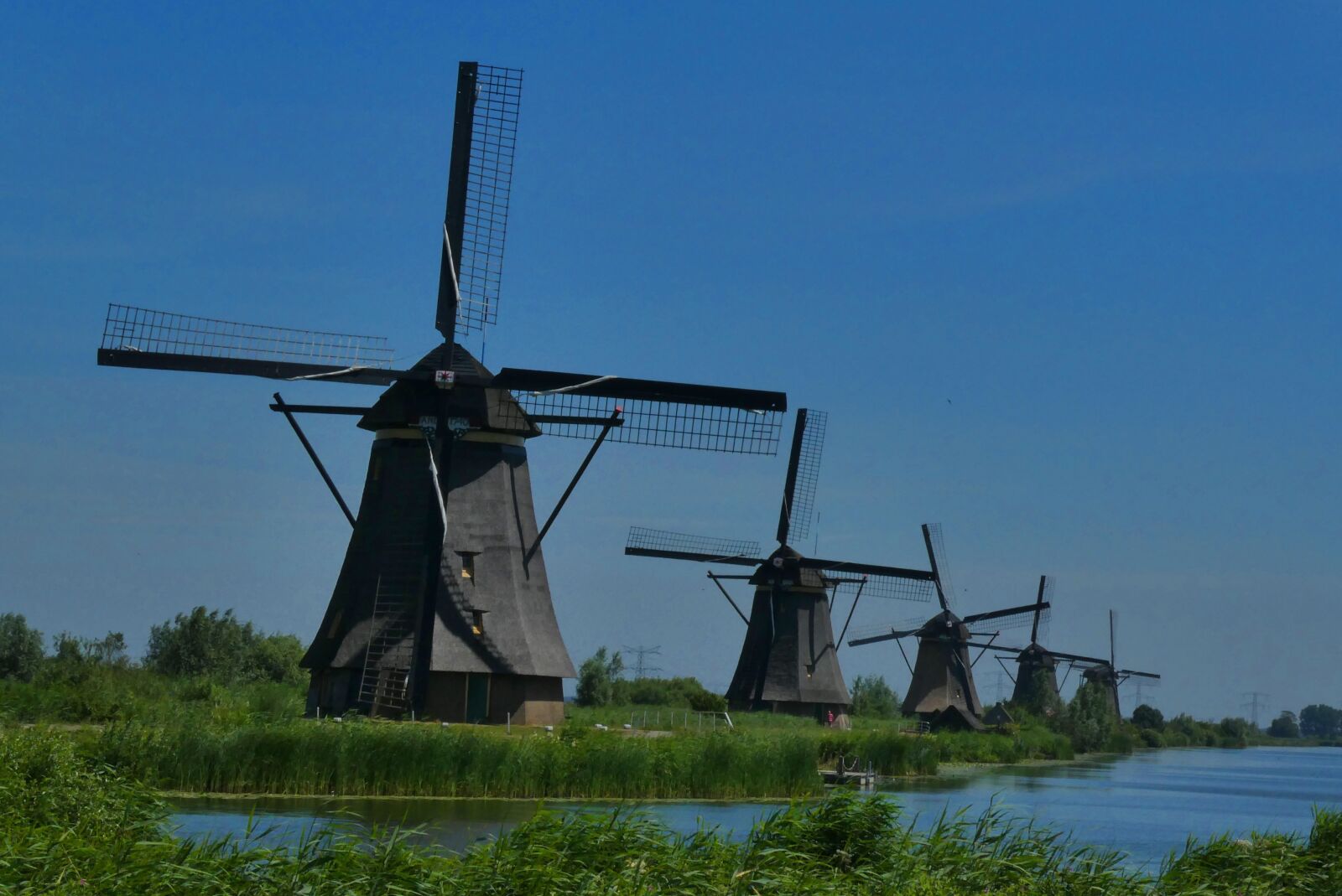 Panasonic Lumix DC-ZS70 (Lumix DC-TZ90) sample photo. Mills, kinderdijk, unesco world photography
