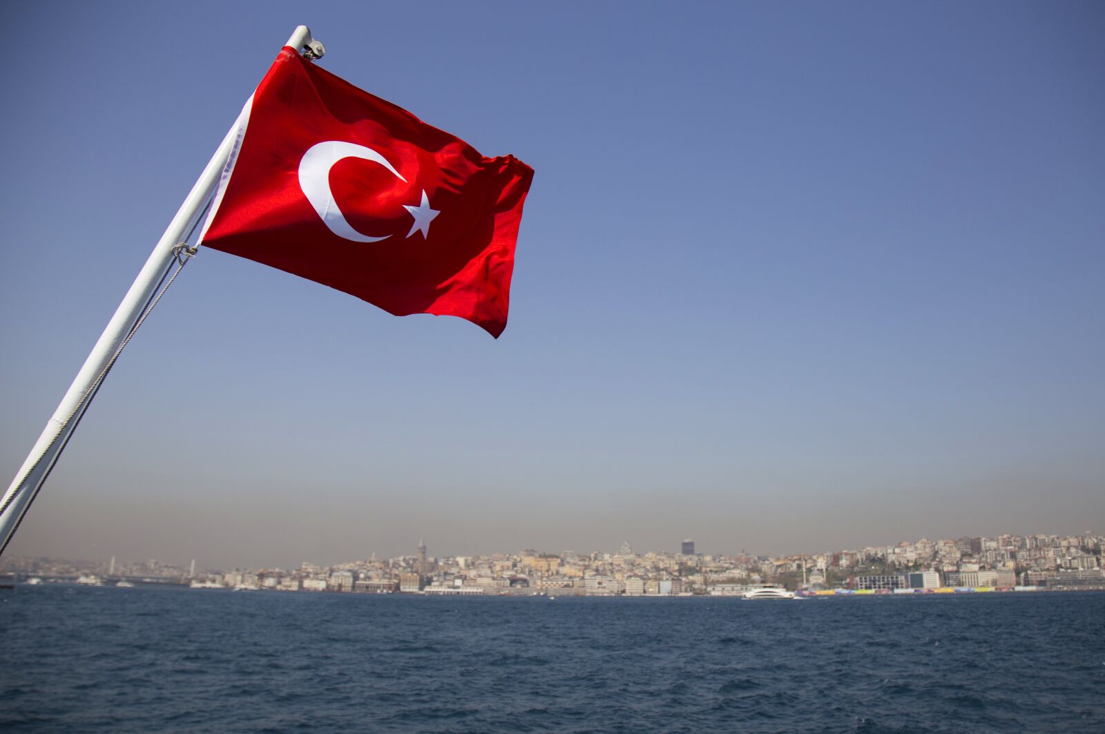 Canon EOS 6D + Canon EF 24-105mm F4L IS USM sample photo. Flag, red, turkey photography