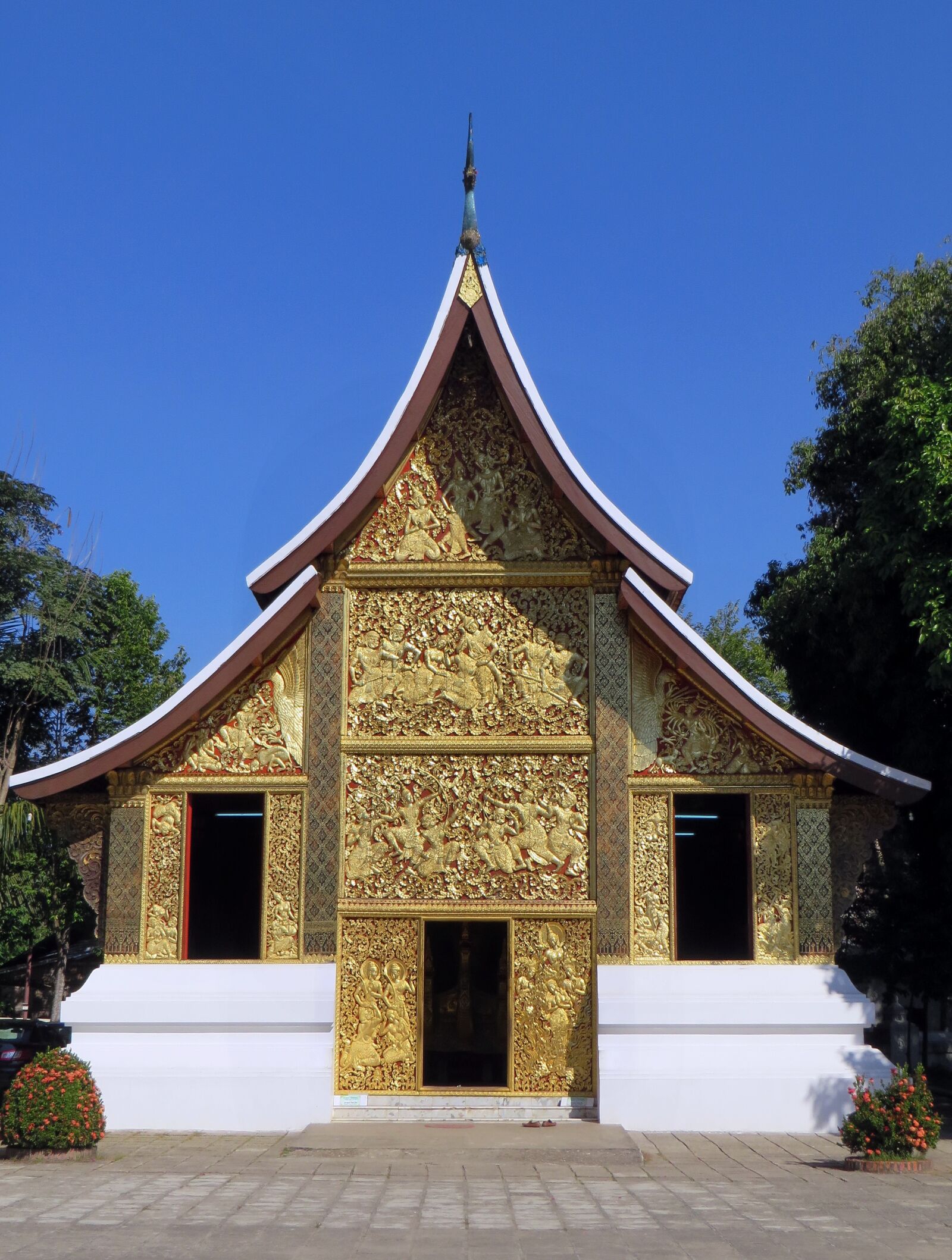 Canon PowerShot SX270 HS sample photo. Laos, vientiane, temple photography