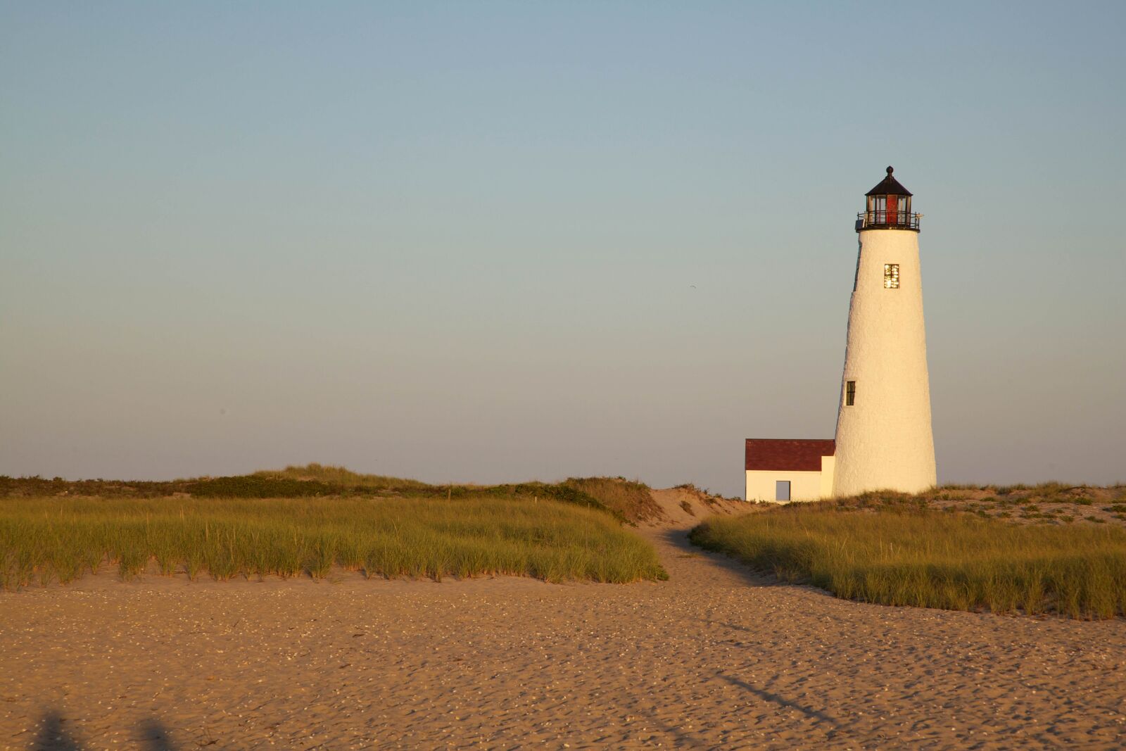 Canon EOS 5D Mark II sample photo. Beach, coast, dusk, lighthouse photography