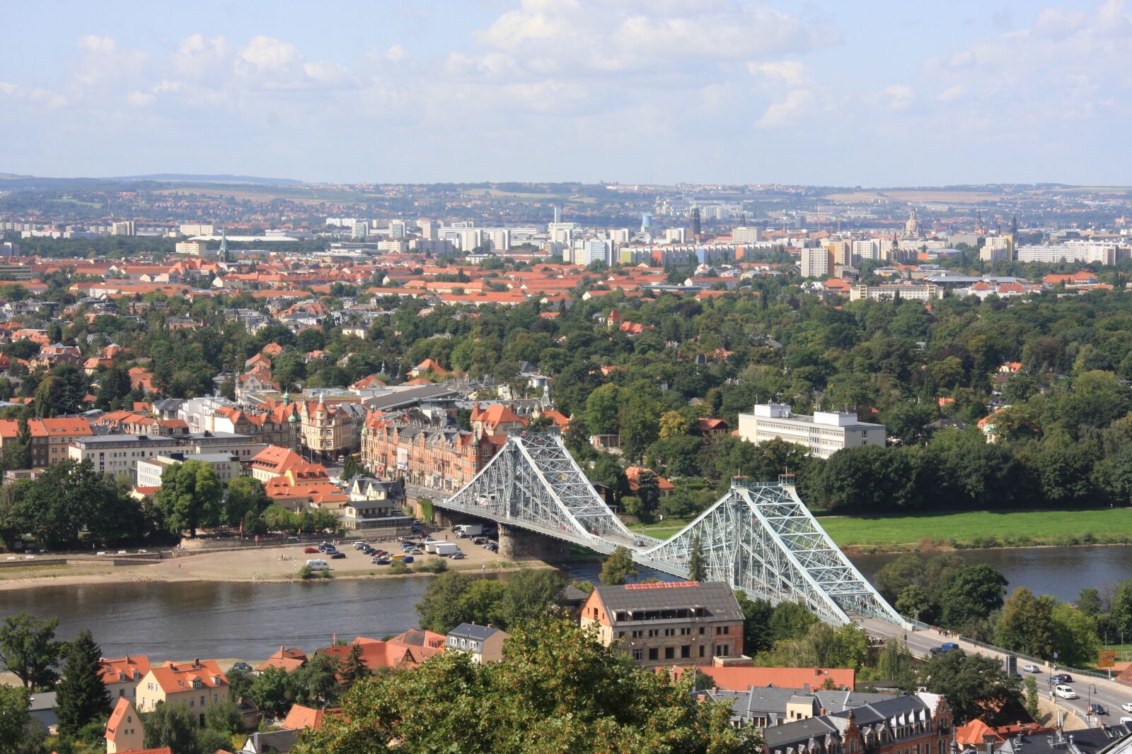 Canon EOS 40D sample photo. Dresden, bridge, saxony photography
