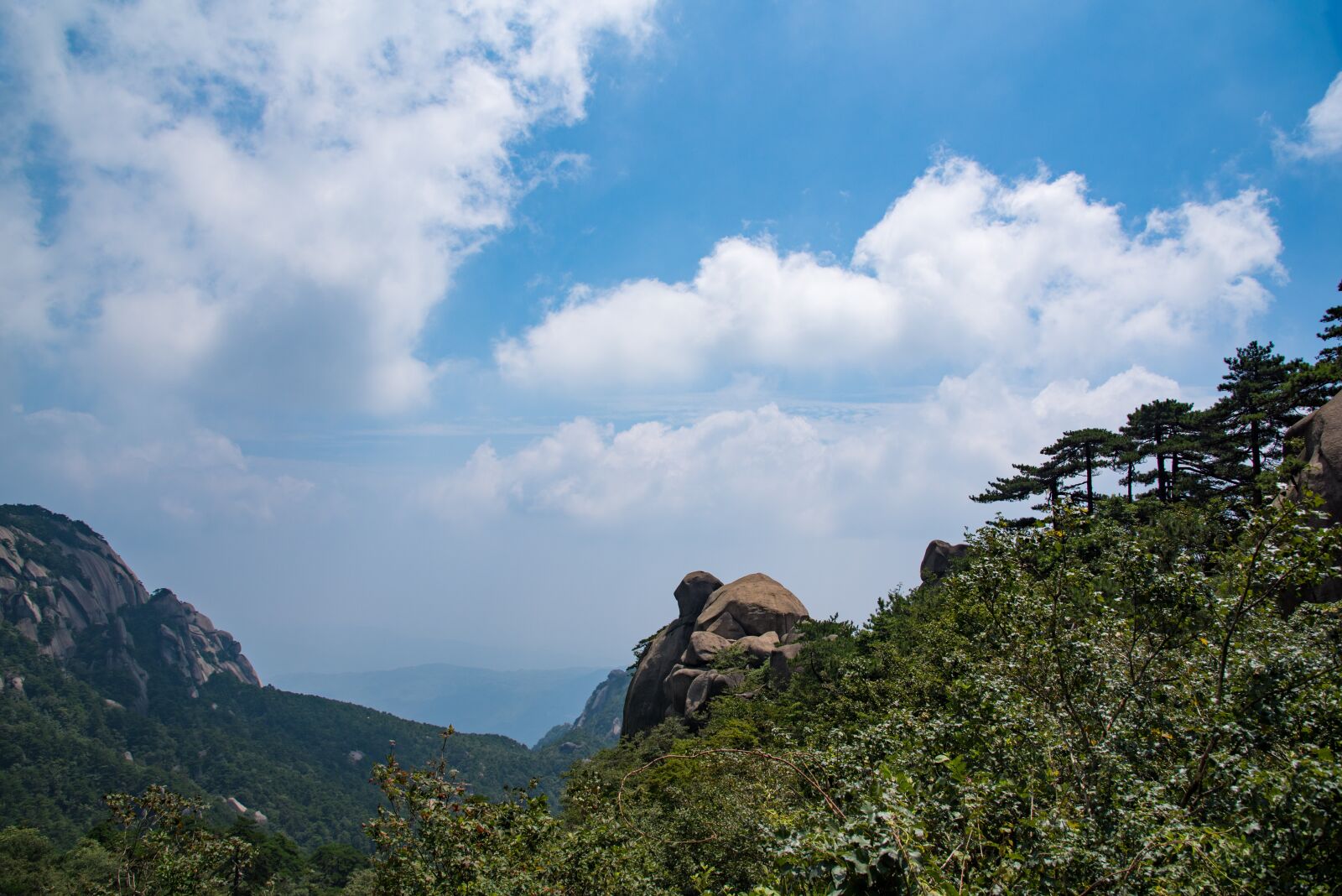 Nikon D750 sample photo. Mountain, tianzhu mountain, cloud photography
