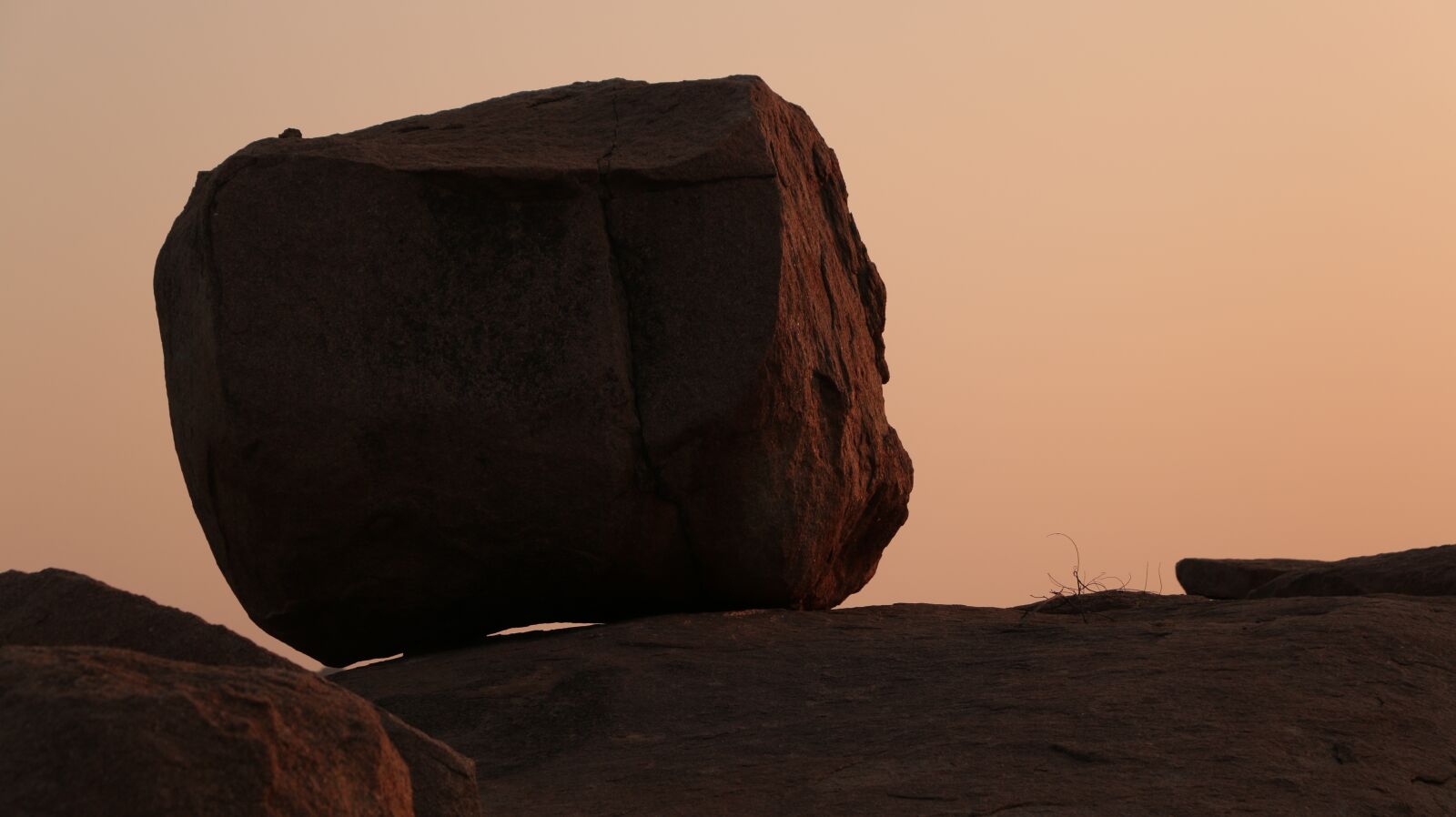 Canon EOS 70D sample photo. Sunset, hampi, karnataka photography