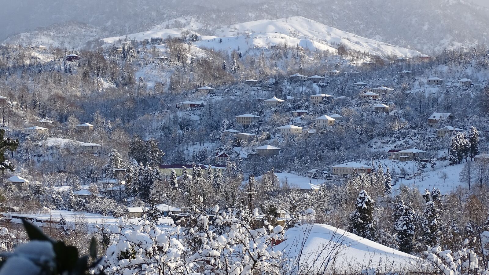 Sony DSC-HX400 sample photo. Snow, winter, nature photography