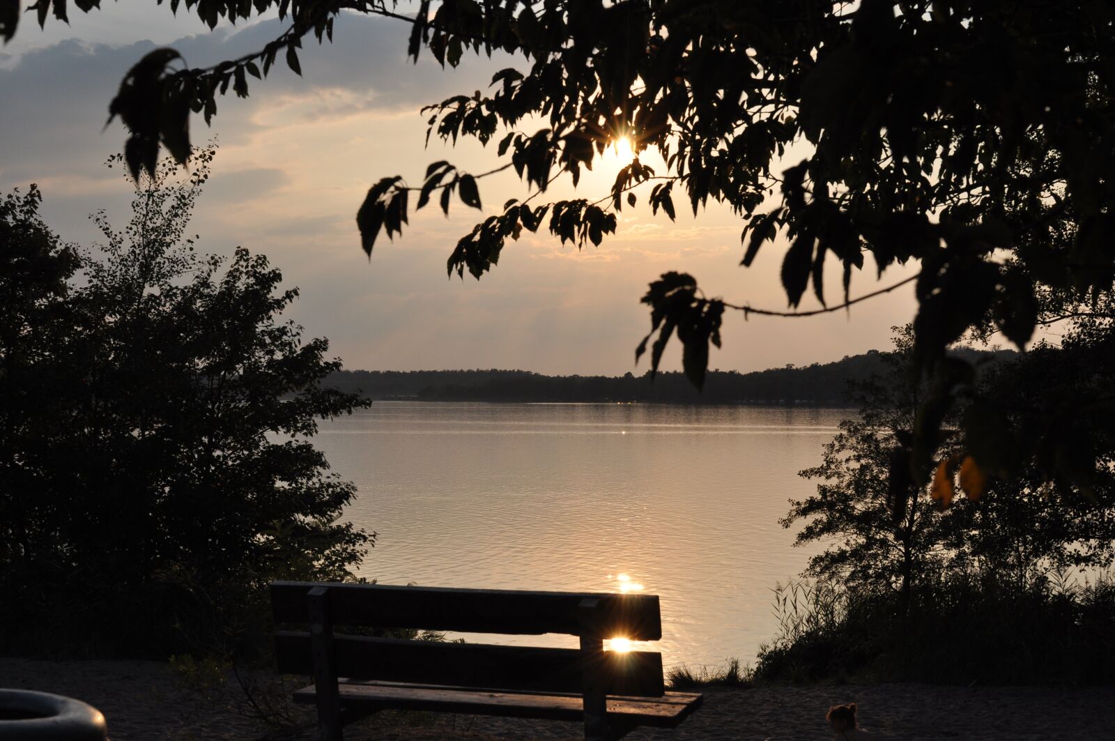 Nikon D90 sample photo. Abendstimmung, lake, water photography