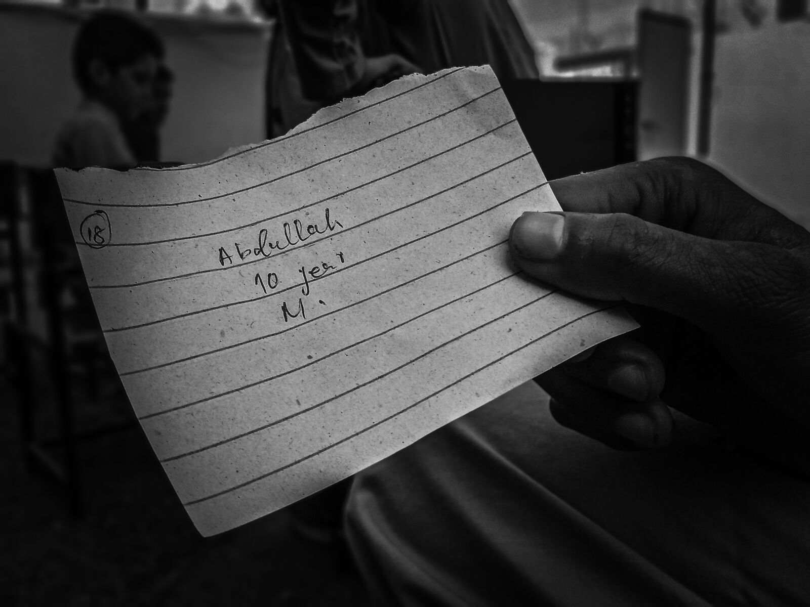 Realme C2 sample photo. Paper, poor, money photography