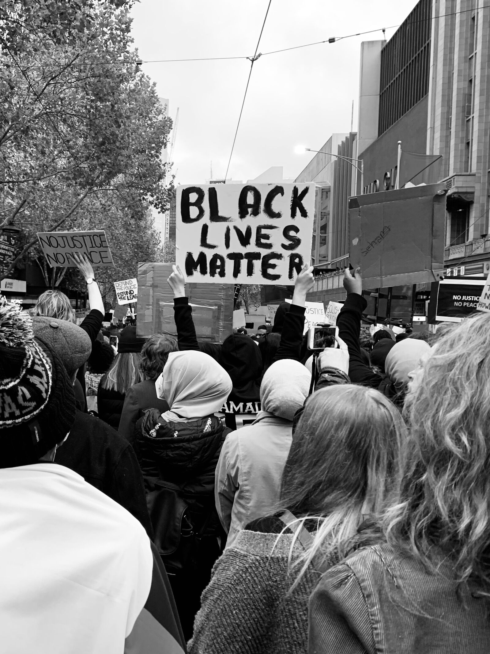 Apple iPhone XR sample photo. Black lives matter, protest photography