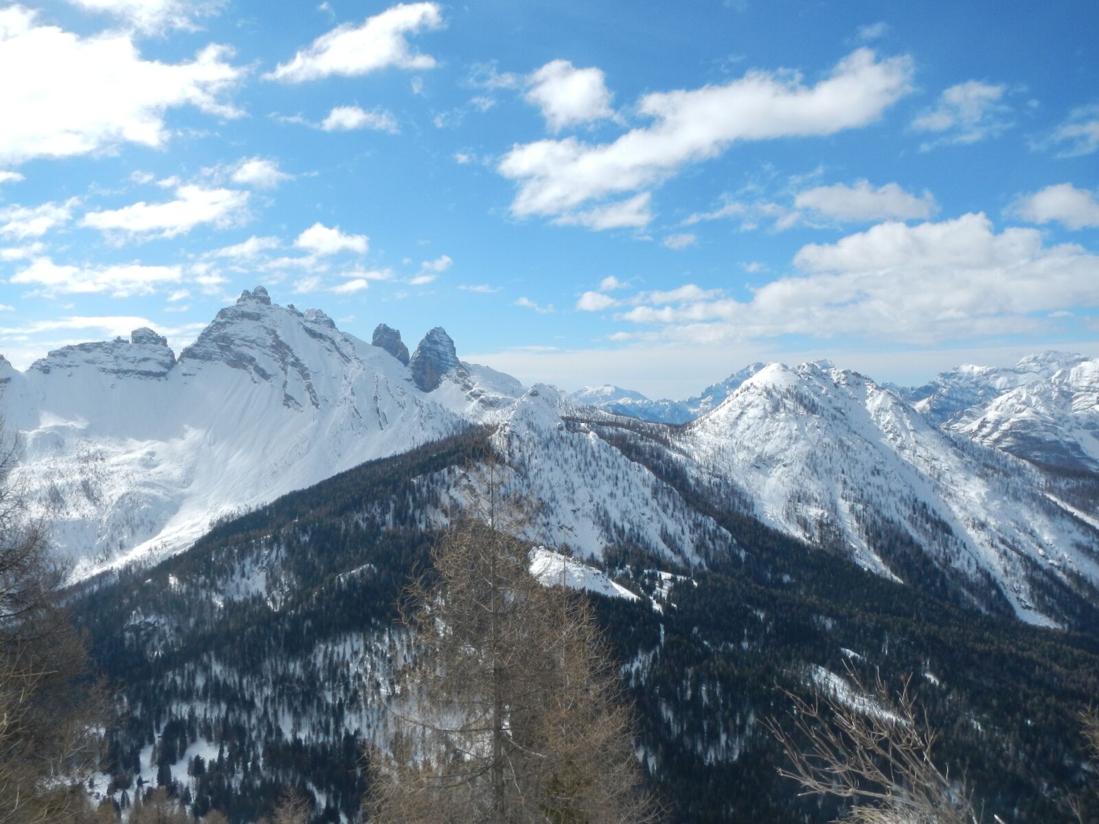 Nikon Coolpix AW100 sample photo. Mountain, snow, sky photography