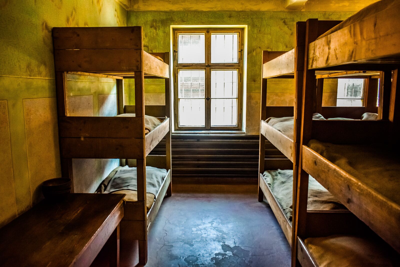 Nikon D3300 sample photo. Auschwitz, concentration camp, bunkhouse photography