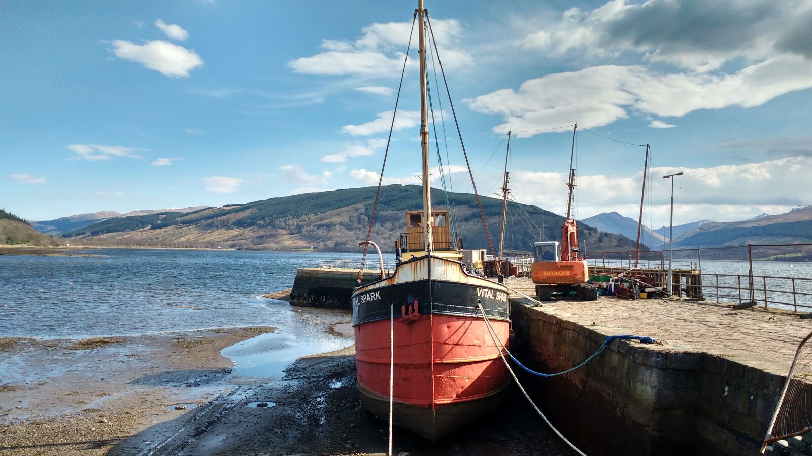Motorola MotoG3 sample photo. Loch, awe, boat photography