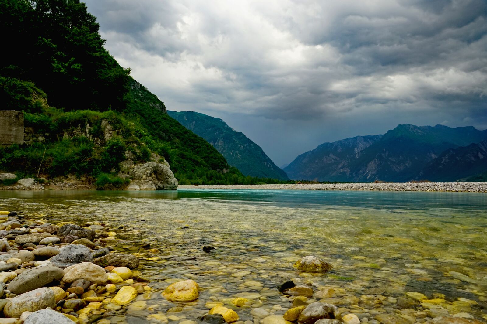 Sony a6000 sample photo. Nature, mountains, river photography