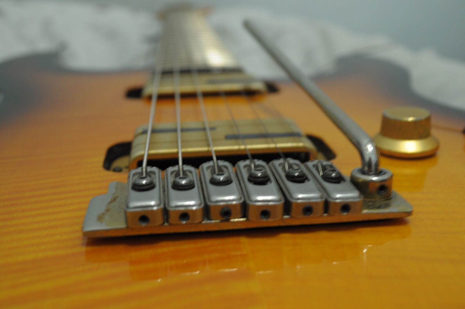 Nikon D5000 sample photo. Close, up, of, guitar photography