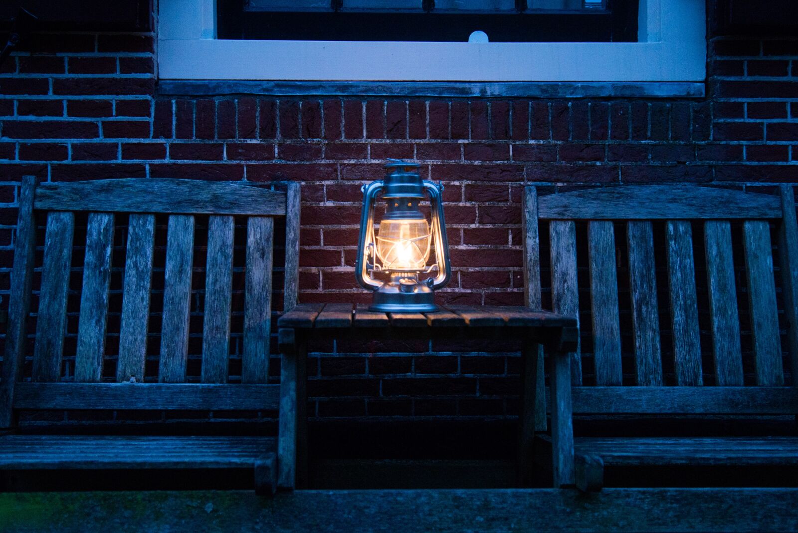 Nikon D600 sample photo. Lantern, seats, chairs photography