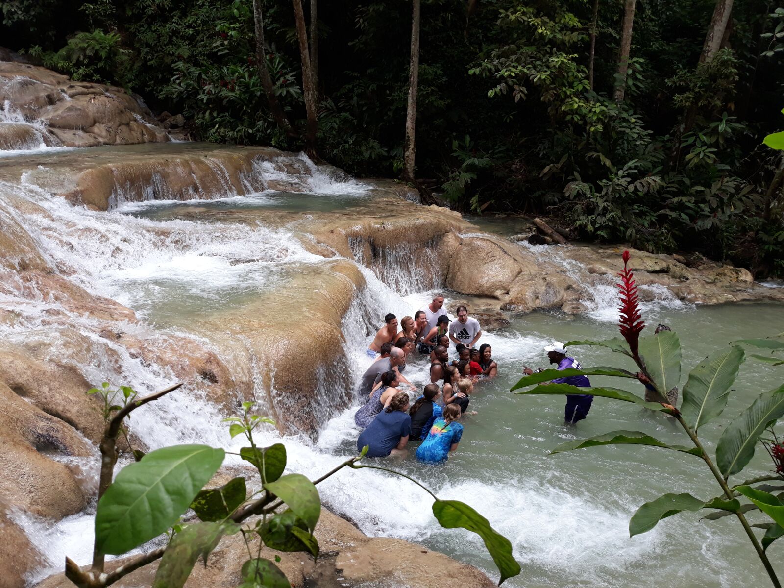 Samsung Galaxy J5 Pro sample photo. Falls, river falls, jamaica photography