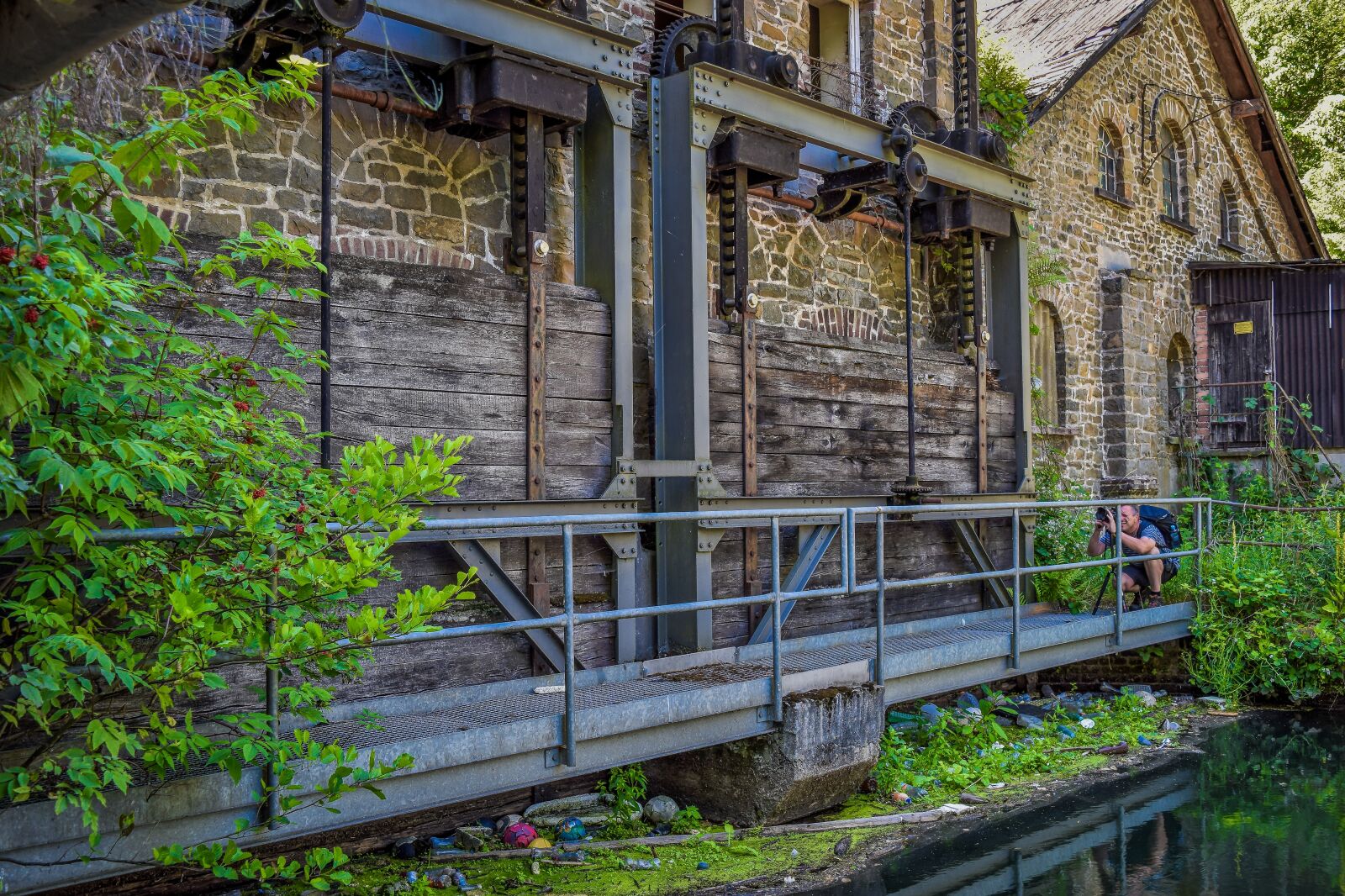 Nikon D3300 sample photo. Lost places, factory, pforphoto photography