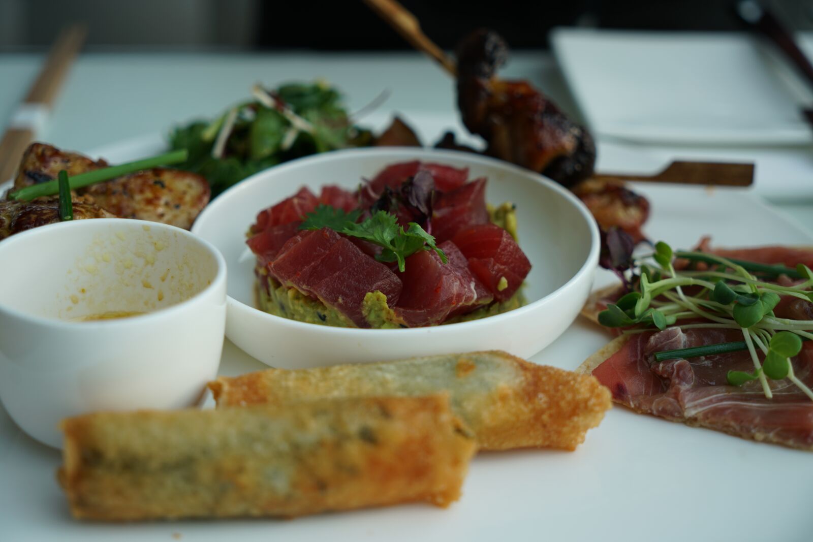 Sony a7R II + Sony Vario Tessar T* FE 24-70mm F4 ZA OSS sample photo. Food, restaurant, dinner photography