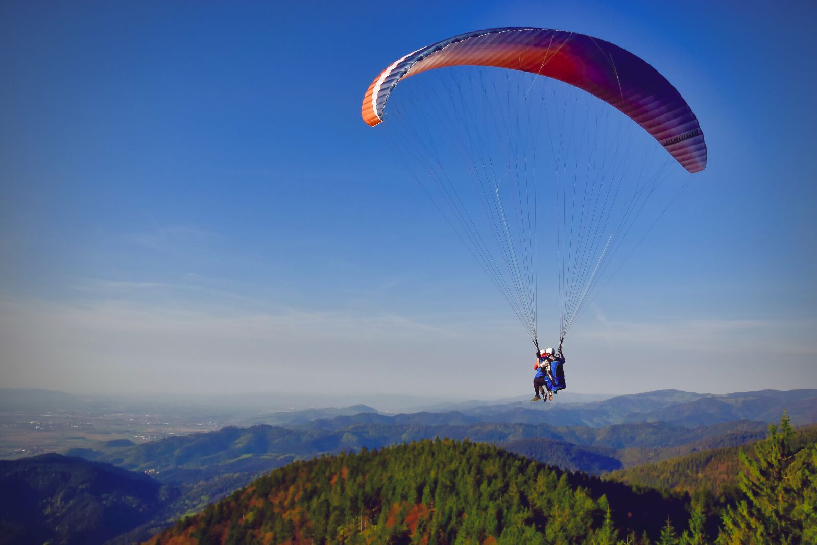 Nikon D5300 sample photo. Paragliding, sky, adventure photography