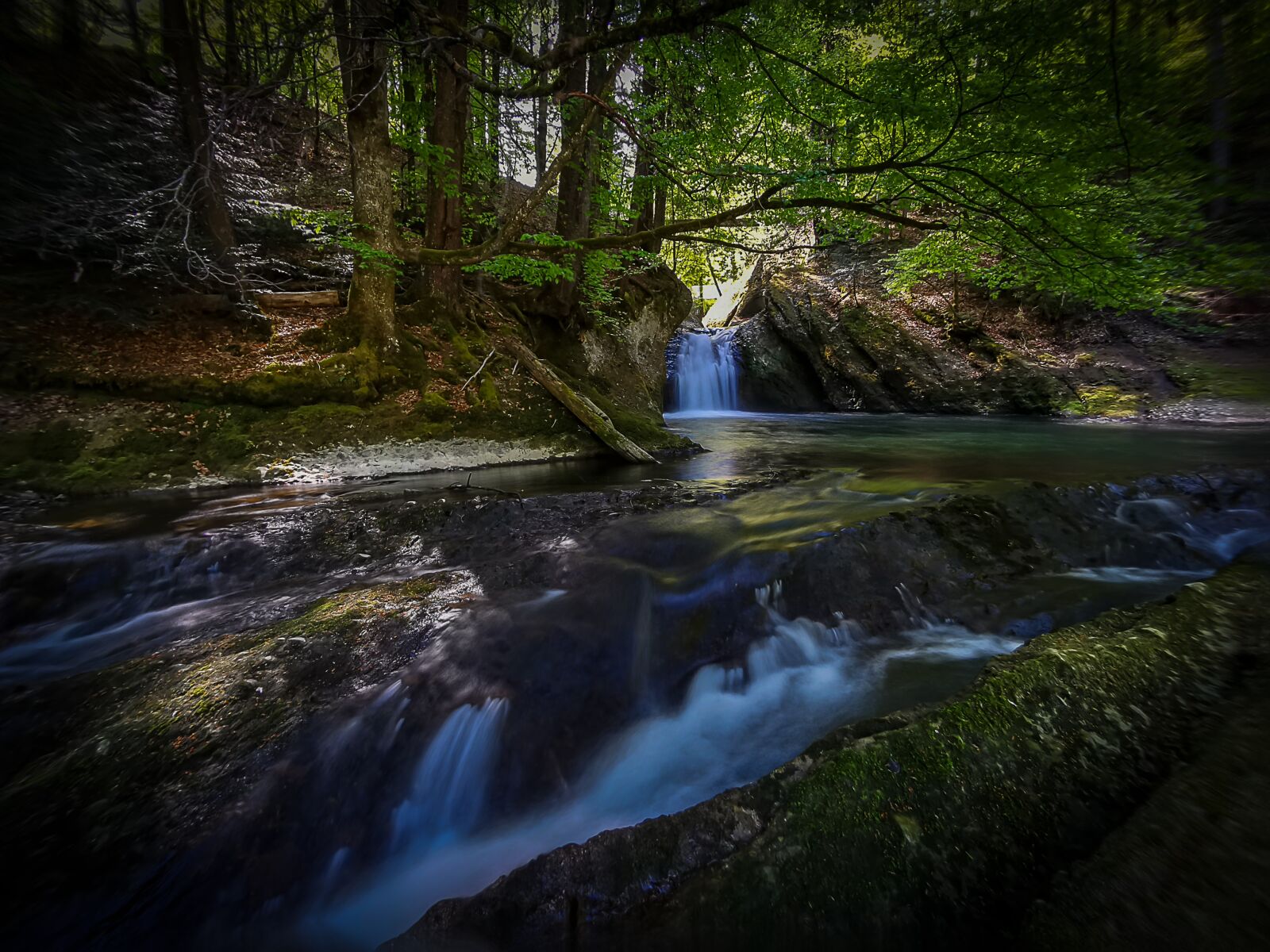 HUAWEI P30 Pro sample photo. Nature, landscape, waterfall photography