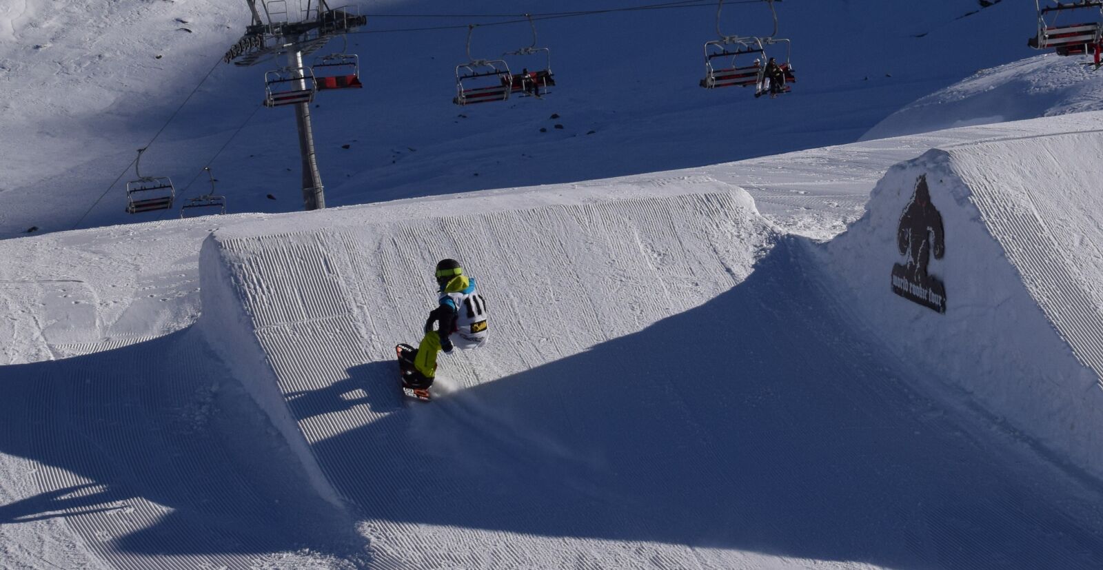 Nikon D5300 sample photo. Snowboard, snowboarder, snow park photography