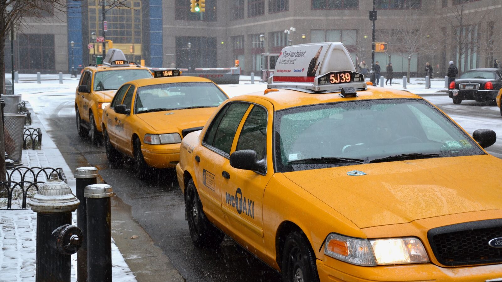 Nikon D3100 sample photo. New york, taxi, vehicle photography