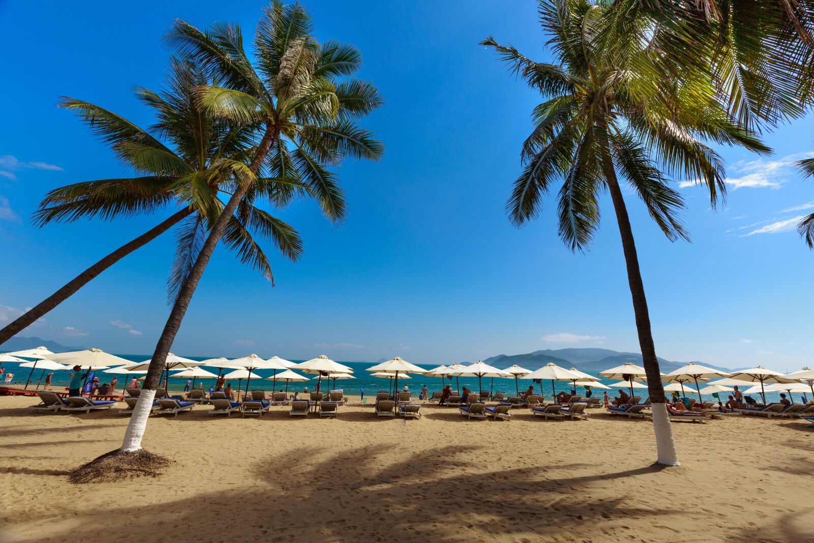 Canon EF 16-35mm F4L IS USM sample photo. Nha trang, vietnam, beach photography