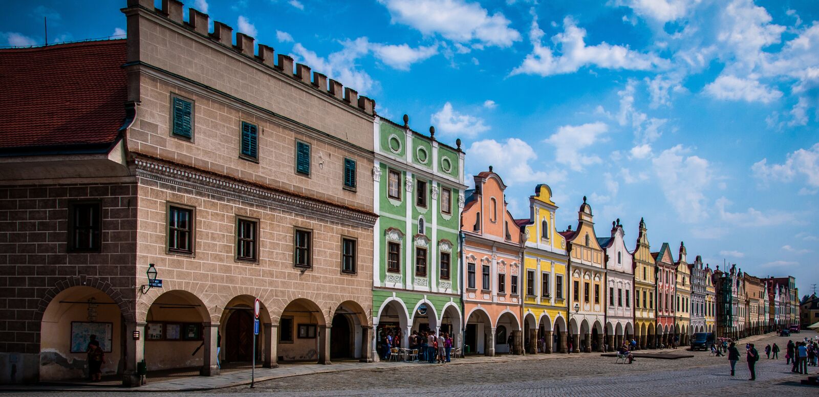 Nikon D90 sample photo. Telč, telc, city photography