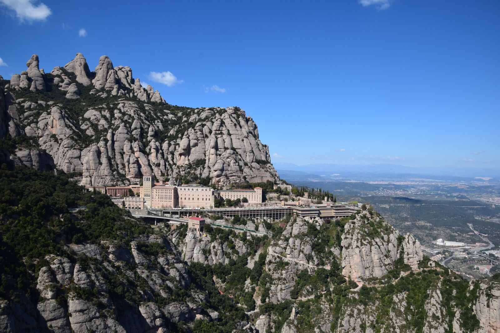 Nikon D5300 sample photo. Montserrat, spain, monastery photography