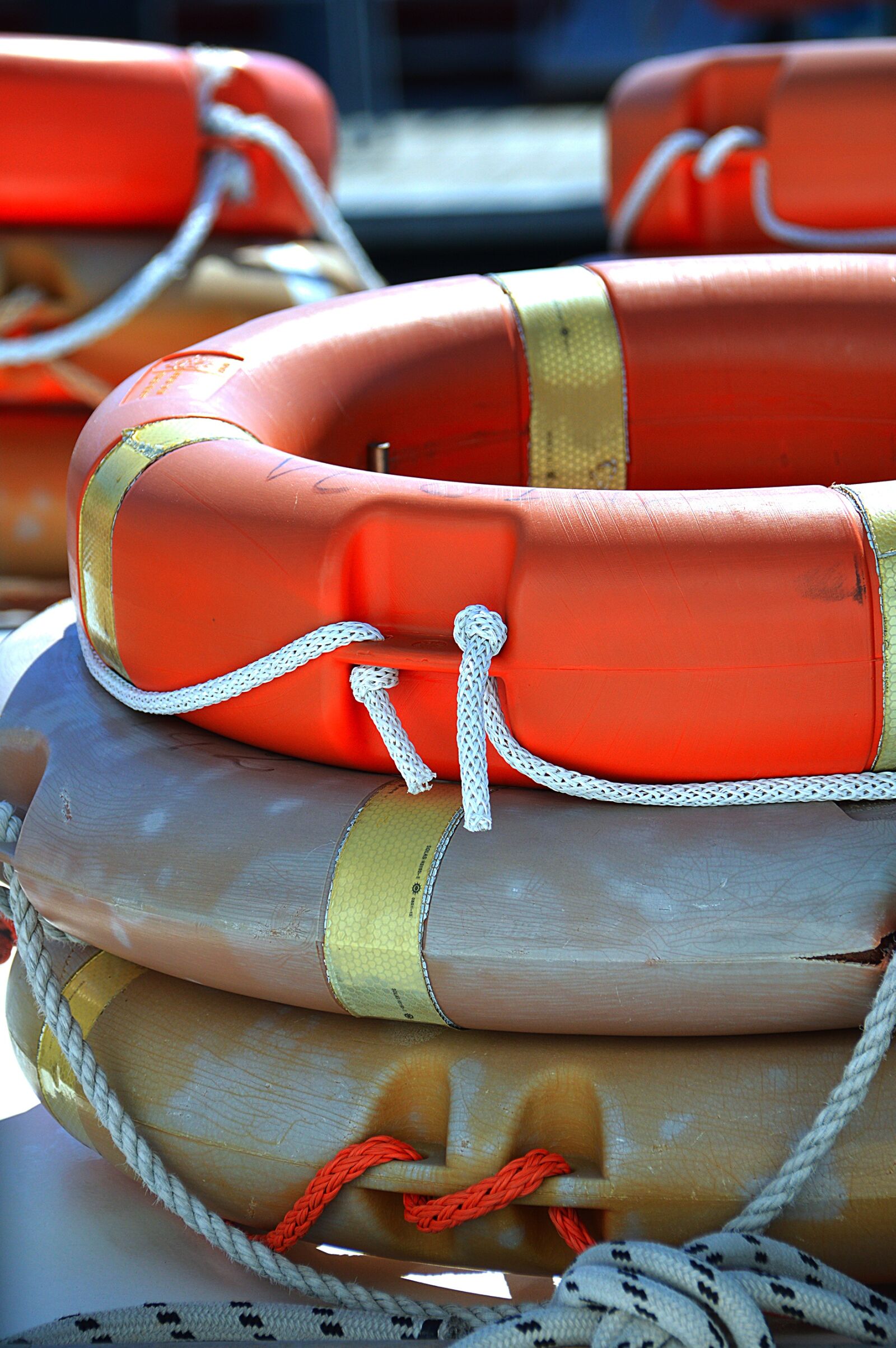 Nikon D3200 sample photo. Orange, life buoy, lifeguard photography