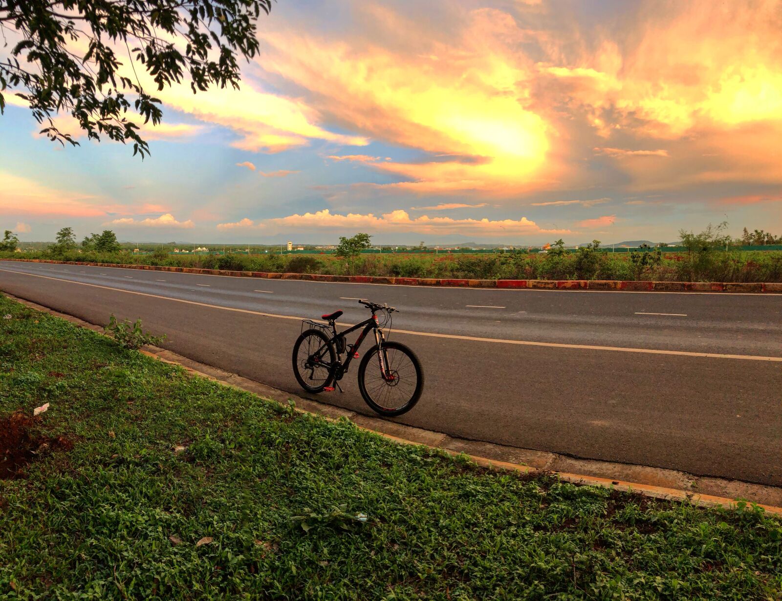 Apple iPhone X + iPhone X back camera 4mm f/1.8 sample photo. Bicycle, afternoon, beautiful nature photography